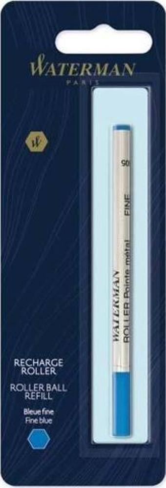 Waterman Roller Kalem Yedeği Fine Mavi Tekli Blister Roller Kalem Refili