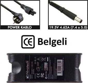 Nivatech BC902 DELL 19,5V 4,62A (7,4*5,0mm) Adaptö