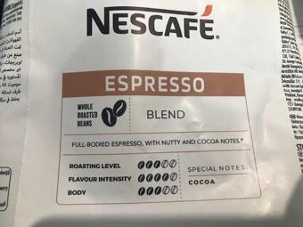 Nescafe Espresso 1000gr (1kg) Çekirdekli Kahve 12505166