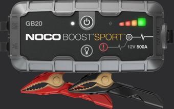 Noco Boost Sport GB20 12V 500 Amper Lityum Akü Takviye + Powerbank + Led Lamba