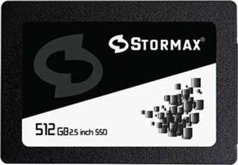 STORMAX 512GB 2,5'' SATAIII 550-530Mb/s BLACK SSD