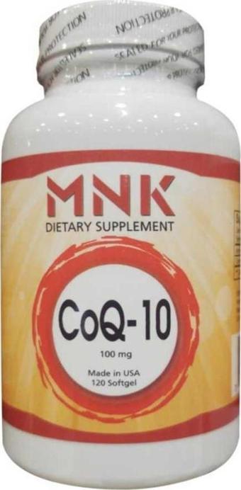 MNK Q10 Co-Enzyme 100 mg 120 Kapsül