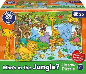 Orchard Who'S In The Jungle Çocuk Puzzle