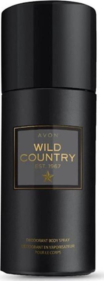 Avon Wild Country Erkek Sprey Deodorant 150 Ml.