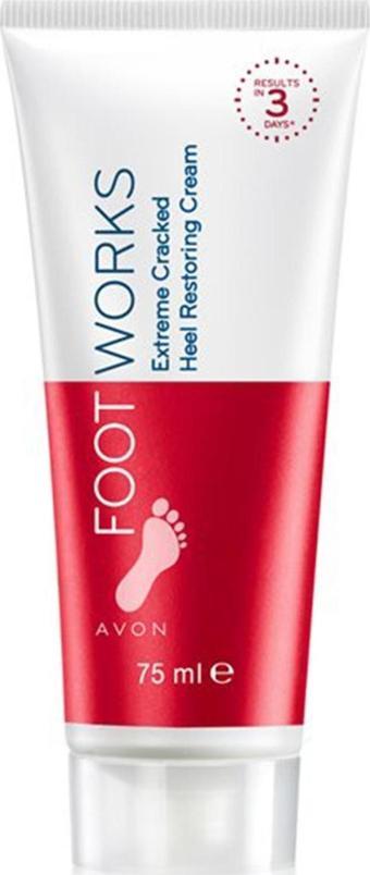 Avon Foot Works Çatlak Topukları Onarıcı Ayak Kremi 75 Ml.