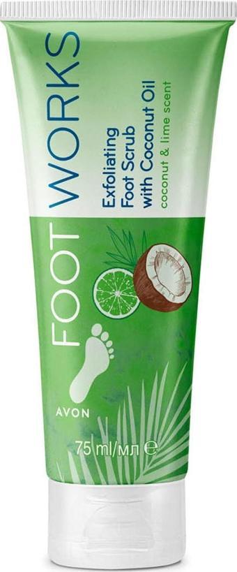 Footworks Hindistan Cevizi ve Misket Limonu Özlü Ayak için Scrub 75 Ml.