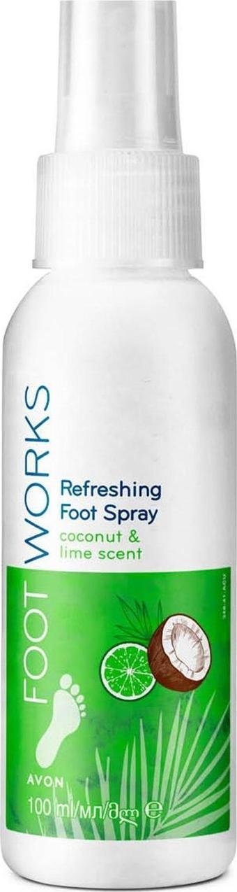 Footworks Hindistan Cevizi ve Misket Limonu Özlü Ayak Spreyi 100 Ml.