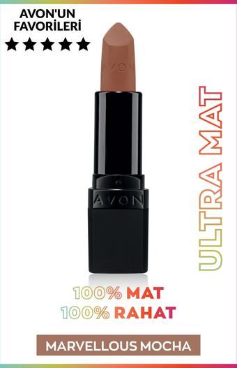 Avon Ultra Mat Ruj Marvellous Mocha