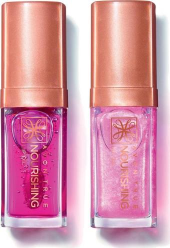 Avon Nourishing Dudak Yağı Blossom ve Shimmering Petal Paketi