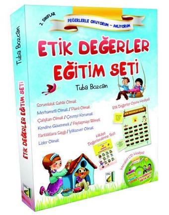 2.Sınıf Etik Değerler Eğitim Seti - 10 Kitap Takım - Tuba Bozcan - Damla Yayınevi