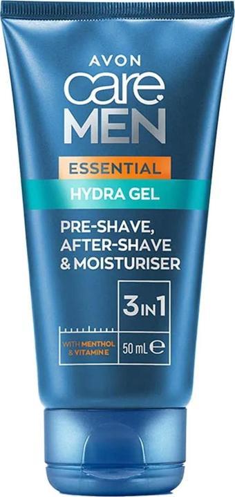 Avon Care Men Essential 3'ü 1 arada Tıraş Öncesi ve Sonrası Nemlendirici Jel 50 Ml.