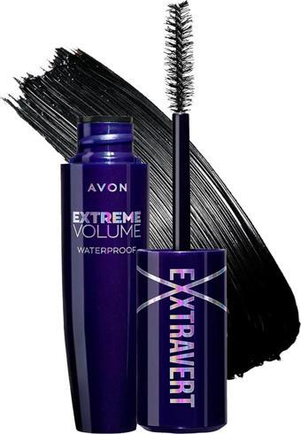 Exxtravert Extreme Suya Dayanıklı Volume Maskara Blackest Black