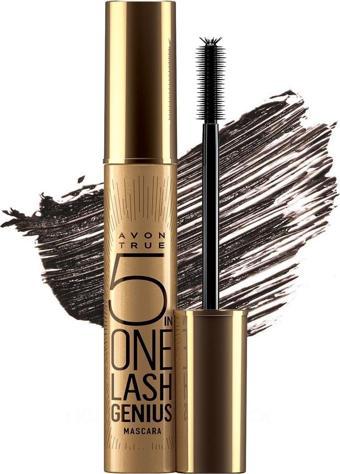 True Lash Genius 5 Etkili Maskara 10 Ml. Brown Black