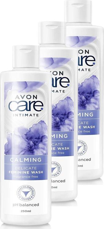 Avon Care Intimate Calming Dış Genital Bölge Temizleyici 250 Ml. Üçlü Set