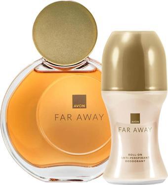 Avon Far Away Parfüm ve Rollon Set
