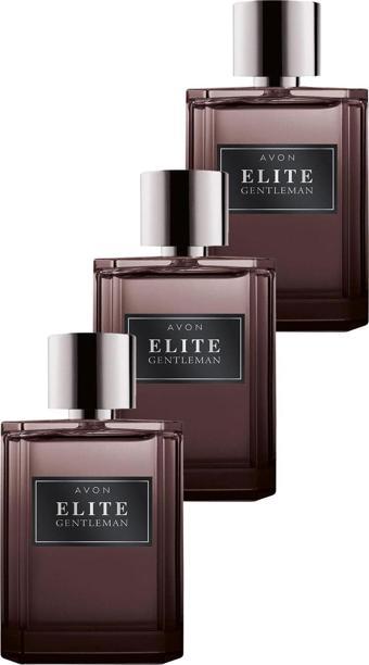 Avon Elite Gentleman Erkek Parfüm Edt 75 Ml. Üçlü Set