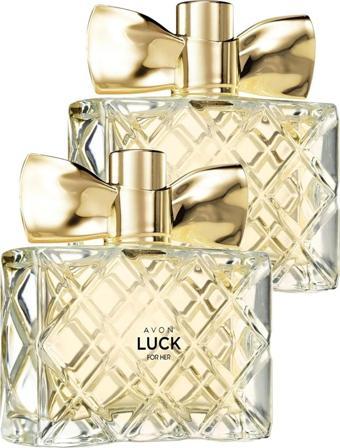 Avon Luck Kadın Parfüm Edp 50 Ml. İkili Set