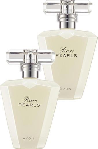 Avon Rare Pearls Kadın Parfüm Edp 50 Ml. İkili Set