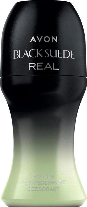 Avon Black Suede Real Erkek Rollon 50 Ml.