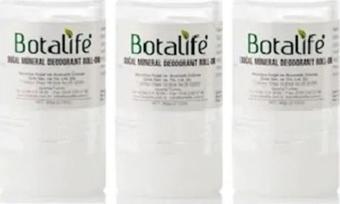 Botalife 3 Adet Doğal Mineral Roll On 60 Gr 