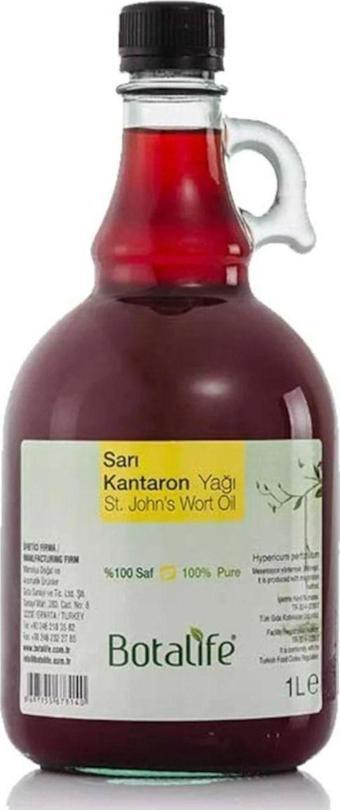 Botalife Sarı Kantaron Yağı 1 Litre (Hypericum Perforatum)
