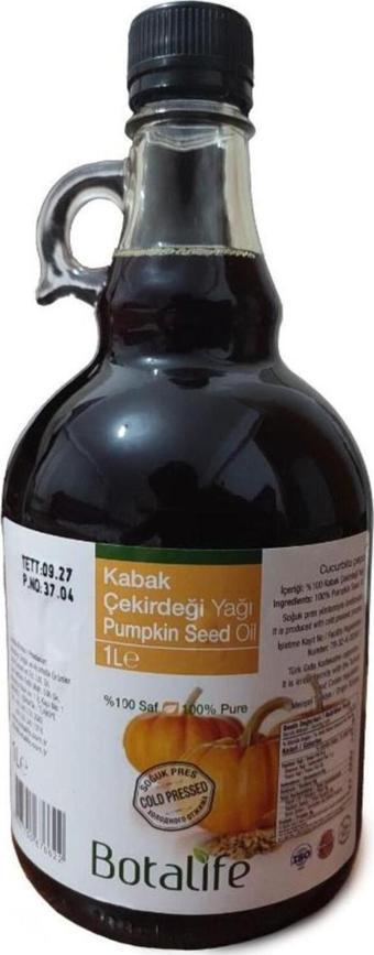 Botalife Kabak Çekirdeği Yağı 1000Ml