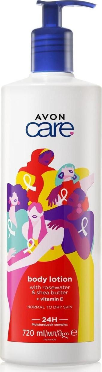 Avon Care Gül Suyu ve Shea Yağı Özlü E Vitaminli Vücut Losyonu 720 Ml.