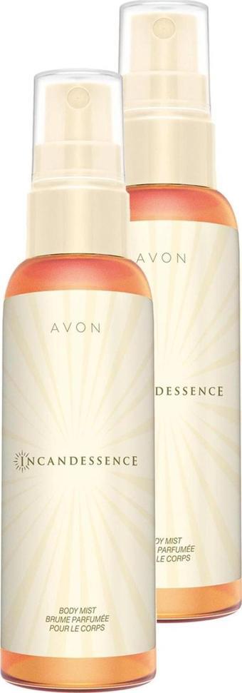 Avon Incandessence Kadın Vücut Spreyi 100 Ml. İkili Set