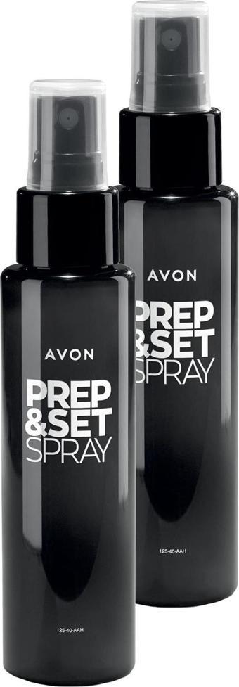 Avon Prep and Set Spray Makyaj Sabitleyici Sprey 125 Ml. İkili Set