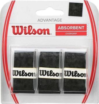 Wilson Advantage Absorbent Overgrip Tenis Raketi Gribi Wrz4033 Siyah