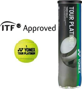 Yonex Tour Platinum 4'lü Tenis Topu (ITF)