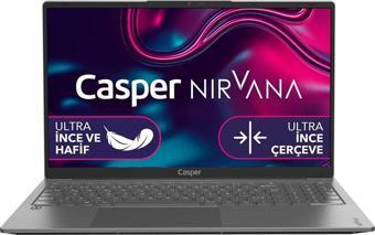 Casper Nirvana X600.1235-8U00X-G-F Intel Core i5 1235U 8GB 250GB SSD Iris Xe Freedos 15.6" FHD