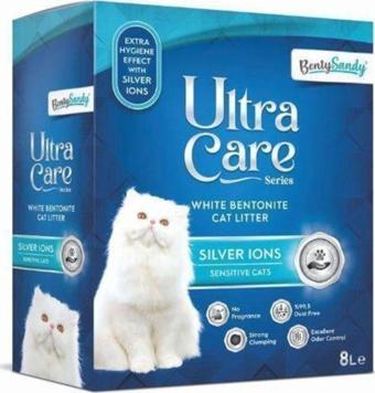 Benty Sandy Ultra Care Series Silver Ions Kedi Kumu 8 Lt