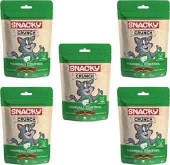 Snacky Crunch Hairball Control Kedi Ödülü Tavuklu 60 Gr X 5 Adet