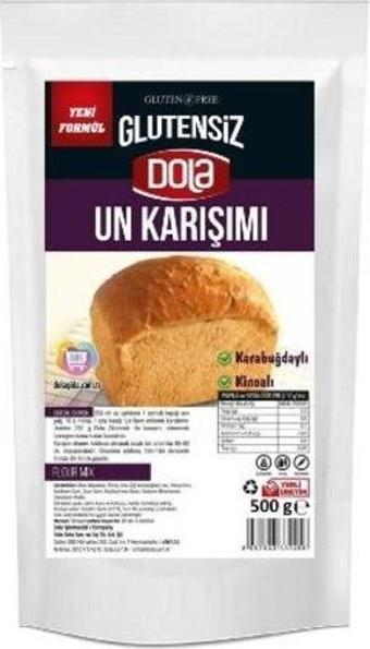 Dola Glutensiz Un Karışımı 500 Gr. (12'li)