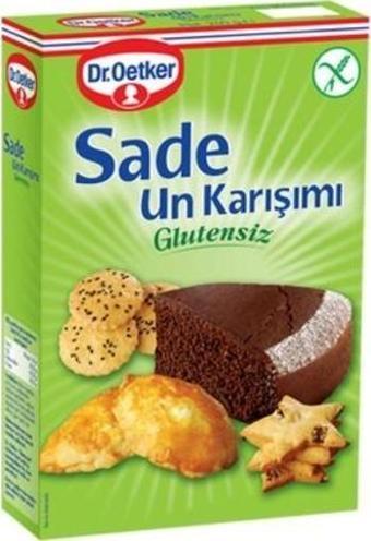 Dr. Oetker Glutensiz Sade Un Karışımı 250 Gr (12'li)