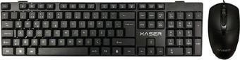XASER KM-881 Siyah USB Combo Q Standart Klavye + Mouse Set