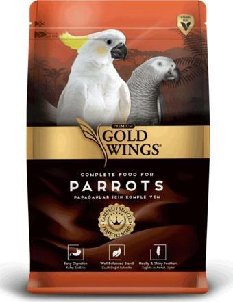 Gold Wings Premium Papağan Yemi 1 Kg