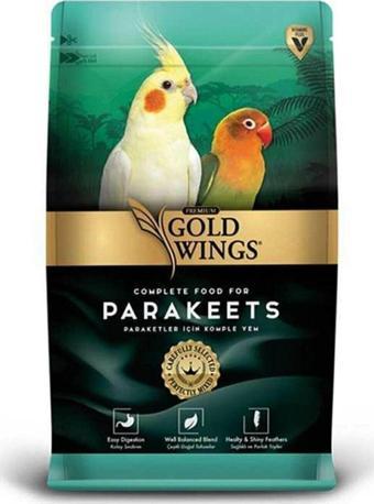 Gold Wings Premium Paraket Sultan Cennet Papağanı Yemi 1kg