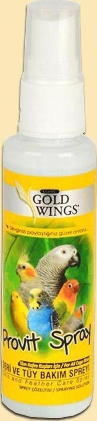 Gold Wings Tüm Kuş Türleri Için Uygun Tüy Ve Bakım Spreyi - 50 Ml