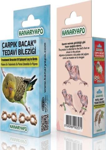 Kanaryapo Çarpık Bacak Tedavi Bileziği 10 Adet Plastik