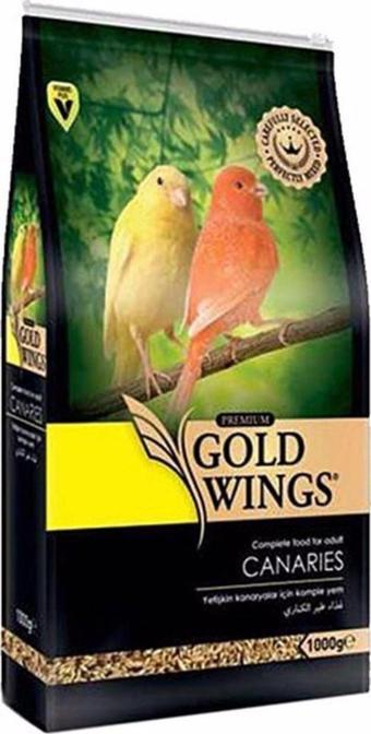 Gold Wings Premium Premium Kanarya Kuş Yemi 1 Kg