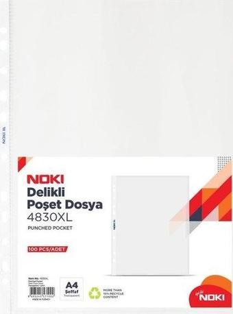 Noki Poşet Dosya XL 100'Lü