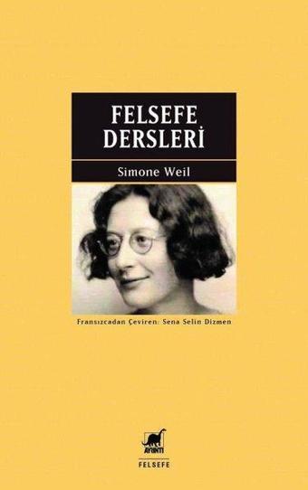 Felsefe Dersleri - Simone Weil - Ayrıntı Yayınları