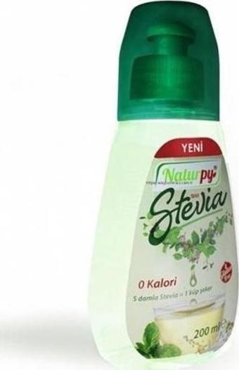 Naturpy Glutensiz Stevia 200 ml.