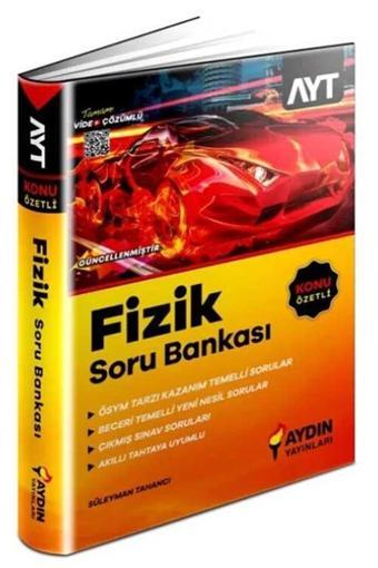 AYT Fizik Konu Özetli Soru Bankası Aydın Yayınları - Aydın Yayınları