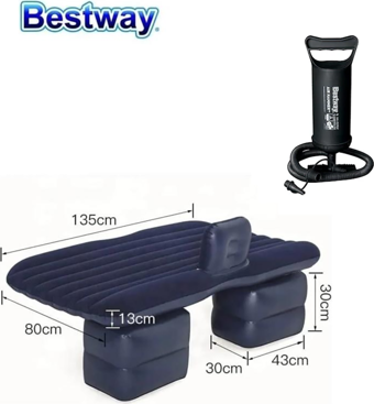 Bestway 67780 Araç İçi Şişme Yatak Pompalı 135X13X80CM