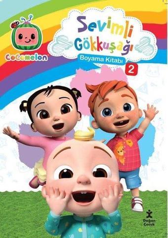 Cocomelon Sevimli Gökkuşağı Boyama Kitabı - 2 - Kolektif  - Doğan Çocuk