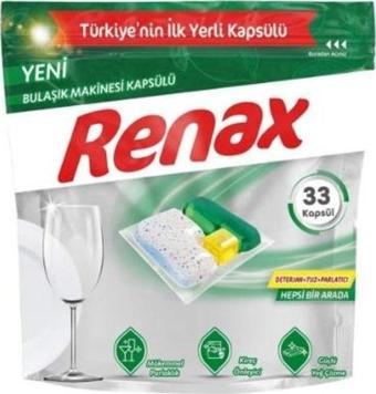 Renax Kapsül Hepsi Bir Arada 33'lü (12'li)