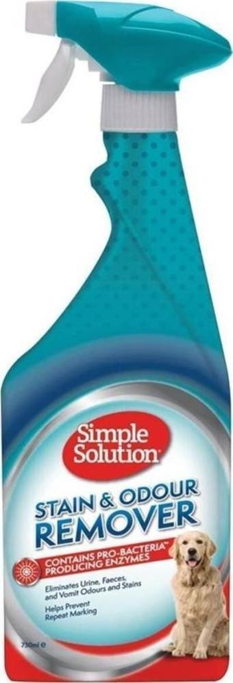 Simple Solution Köpekler için Leke ve Koku Giderici 750 Ml